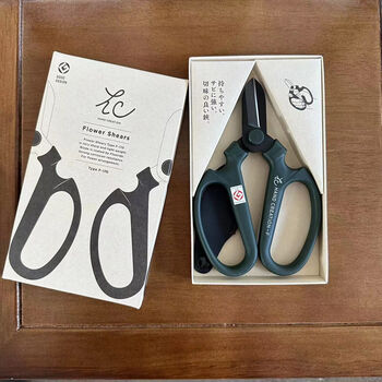 Banyuan scissors, flower scissors, gardening shears, florists, florists, shop tools, flower scissors, banyuan flower scissors, navy black blades, free gardening hands