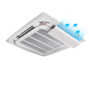 Ranhuai air conditioner windshield ceiling air conditioner air outlet shield wind deflector extended ceiling machine anti-straight air conditioner 2045cm single chip