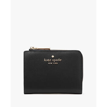 Kate spade unisex small zipper wallet multifunctional, practical and versatile women's wallet black onesize