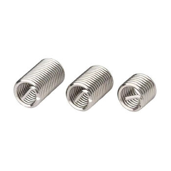 Thread protection sleeve, fine tooth stainless steel wire thread protection screw, 304 wire repair m7*1.0*1d (200 pieces)