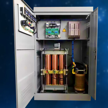 Ni zhier guangzhou delixi sbw high-power power compensation voltage stabilizer three-phase 380v copper column voltage regulator 100/200kw 50kw