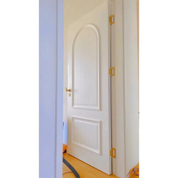 Beijing factory direct sales wooden door interior door custom paint door ecological door solid wood composite paint-free door and window cover pass solid wood composite simple paint door