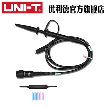 Unilide utp12/utv23 oscilloscope high voltage monitor probe 100 1 100m can measure 2000v high voltage ut-v23