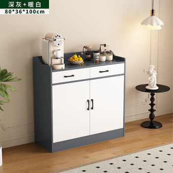 Olin european style sideboard living room side cabinet storage cabinet simple storage cabinet tea cabinet household small wine cabinet wall-mounted integrated storage cabinet