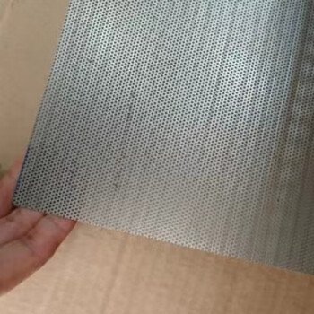 304 stainless steel punching mesh plate punching plate round hole mesh balcony anti-theft window pad filter mesh crusher screen 0.8 thick mesh 1 mm 10 cm * 10 cm one piece