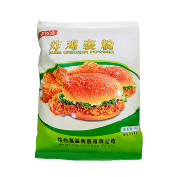 Flour official factory store commercial jiabaijia fried chicken breading flour crispy fried noodles burger shop special flour bread crumb jiabaijia fried chicken breading flour 5kg/bag x1 bag