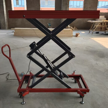 2025 new electric lift horse stool mobile lift table work lift electric hydraulic lift platform car