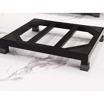 Perfect new product customized refrigerator washing machine base foot pad storage rack heightening bracket dishwasher fish tank flower rack heightening rack matte black .45 45 height 15 cm