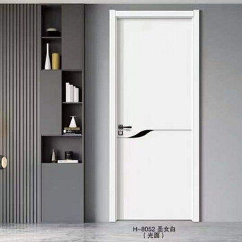 Wansenkaimen wooden door room door ecological paint door paint-free door solid wood composite door bedroom door set door door cover carbon fiber door saint white
