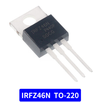 Irfz34n irfz44n irfz46npbf field effect tube direct plug to-220 transistor mos tube irfz46n