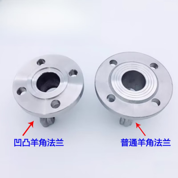 Jingchun stainless steel flange type claw quick connector hose low temperature liquid connector copper gasket dn40
