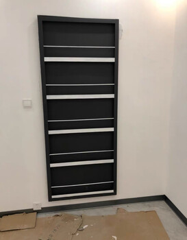 Internet celebrity door cloakroom bookshelf invisible door sliding secret door background wall bathroom door security door black