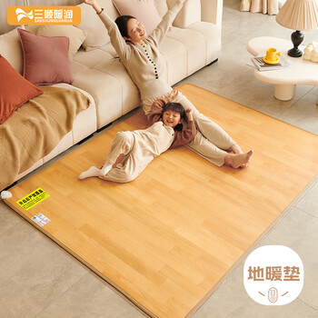 Sanshun warm floor heating mat graphene heating floor mat heating electric blanket carpet warming foot mat 50*100