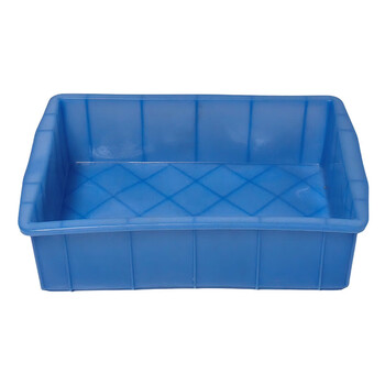 Yiguang thickened plastic turnover box rectangular coverable plastic box storage box 620*480*360mm