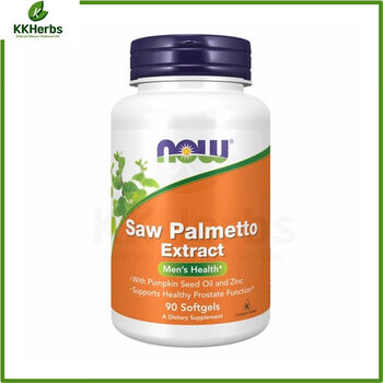 Now saw palmetto pumpkin seed oil prostate formula 90 capsules 1 bottle