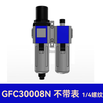 Yue changsheng yade passenger air source processor oil-water separation filter gfc200-08 300-10 400 gfc30008n differential pressure drainage type without belt table with support
