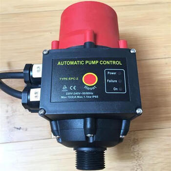 Water pump controller intelligent fully automatic automatic pressure switch adjustable booster pump automatic switch electronic pressure switch red model