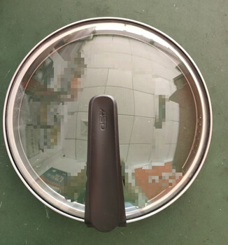 Lh wok lid can stand and see through 32cm iron 28 lid 30cm 34cm should be equipped with a 36cm pot lid lg1722 pot lid diameter 21 points 7