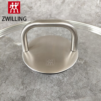 Zwilling german 16/20/24/28/30cm stainless steel thickened explosion-proof tempered glass lid soup pot lid transparent novaplus 24cm pot lid