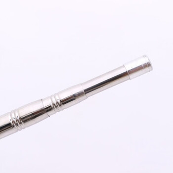 Telescopic pole from 6 meters to 10 meters, thickened stainless steel net pole, universal extra thick pole, fishing net and fruit picker pole, embossed platinum pole, 9 meters (six sections telescopic)