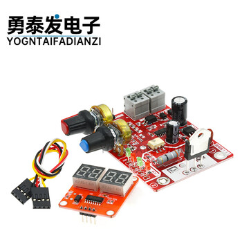 Yue changsheng ny-d01 spot welding machine control board adjusts time current digital display spot welding machine transformer control 40a set of control board does not include power supply