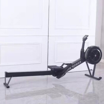 Vinoa easy-to-operate display source wind resistance rowing machine home commercial wind resistance rowing machine fitness equipment black wind resistance