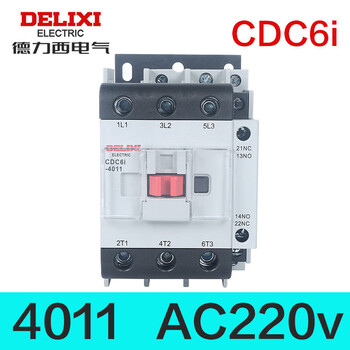 Delixi cdc6i ac contactor 1210 1810 2510 12a18a 2a40a 220v 4011-220v