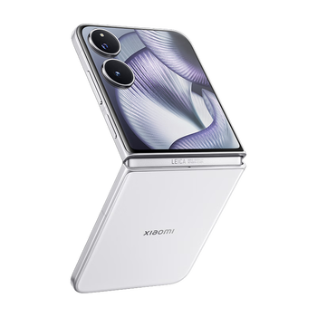 99% new xiaomi (mi) mix flip 2 snapdragon 8 extreme edition 4.01-inch large external screen shell white 12gb+512gb 5g small folding screen mobile phone android self-operated returns can check the quality inspection report