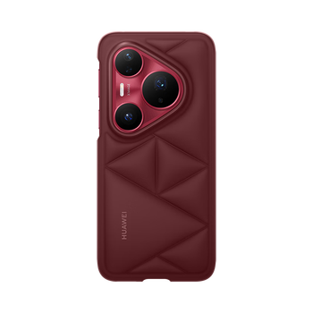 95% new huawei pura 80 pro+ cloud plain leather protective case red original original mobile phone case mobile phone protective case suitable for pura 80 pro