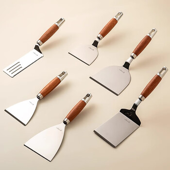 Onlycook stainless steel frying spatula, tiramisu special spatula, dessert spatula, teppanyaki flat spatula, cooking spatula, pancake fruit spatula