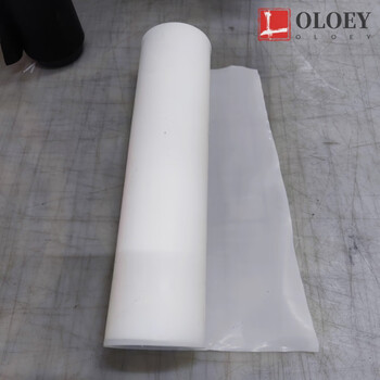 Oloey teflon film ptfe film teflon sealing ring experiment ptfe high temperature resistant insulating gasket processing white 0.25*1000*1000mm