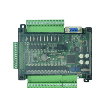 Yue changsheng plc industrial control board domestic fx3u-24mr/24mt high speed with analog stm32 mr relay output default configuration