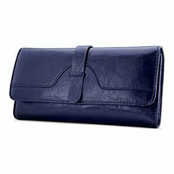 Goyn german original leather wallet young women's long style