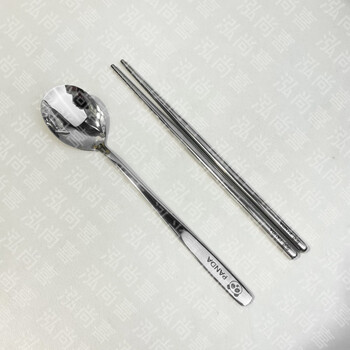 Ye yu stainless steel spoon, chopsticks, fork and cutlery set three-piece portable cutlery box for office workers and students. card slot design - fixed and non-shaking - two sets of spoons and chopsticks. hongshangxi home portable cutlery box - panda link