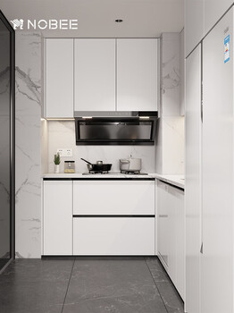 Oluoxun customized hong kong integrated kitchen cabinet customization public housing decoration design quartz stone table whole house customization prepayment