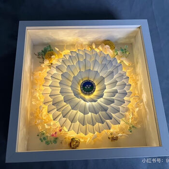Changyin badminton photo frame hollow three-dimensional creative desktop ornaments diy ball head handmade gift setup for bestie gifts badminton immortal flowers full material package