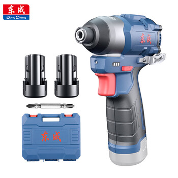 Dongcheng 12v brushless impact driver hand drill electric screwdriver dcpl04-8 2.0ah dual electric