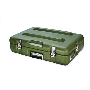 Far east rotomolding box airdrop box modular combination storage and transportation box special equipment box pallet instrument packaging box military green 600*400*185mm