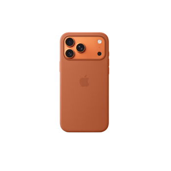 90% new apple/apple iphone 17 pro max special magsafe silicone protective case terracotta color