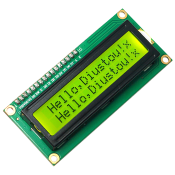 Throwing stones character lcd liquid crystal display module 1602 2004 display screen with backlight lcd screen lcd1602, 3.3v yellow-green screen
