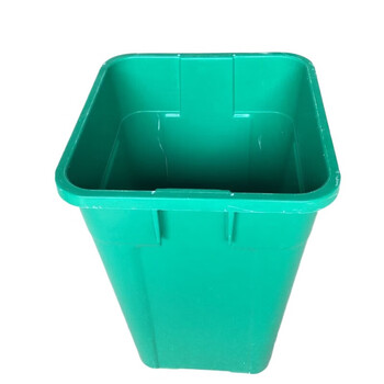 Trash can liner outdoor fiberglass inner barrel factory direct sales park school peel box square round custom molded square 30/31/47 high
