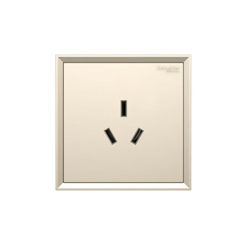 Schneider hao lang series style gold three-hole 16a socket c2e426_16s_wg_c1 three hole 16a socket c2e426_16s_wg_c1 hao lang style gold