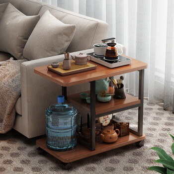 Anya coffee table living room office simple small apartment sofa side cabinet movable side table multi-functional small table