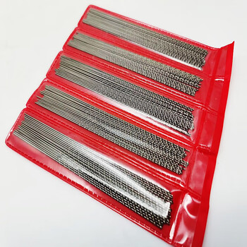 Mi lan extended drill bit, thin straight handle twist drill, extra long high-speed steel drill bit 0.5*60/80/10 1.0*60mm (20 pieces)