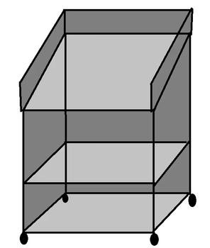 Oimg ccd inspection table (stainless steel) 460*500*1080mm