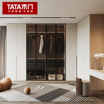 Tata wooden door gmj-y001 custom cabinet locker wardrobe wine cabinet office modern simple solid color paint mohr series mohr series custom cabinet/30