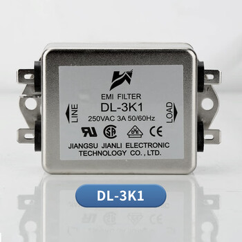 Jianli ac power filter 220v anti-interference power purifier bipolar filter dl-10k1 30k3 dl3k1