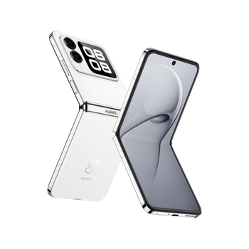 99% new huawei nova flip small foldable 512gb zero white, thin, light and reliable hongmeng ai fun to play rear 50 million hover selfie smartphone android self-operated returns can check the quality inspection report