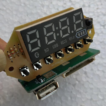 Bluetooth digital display usb decoder board recording fm button remote control universal decoder ape compatible mp3-2207 gw802w