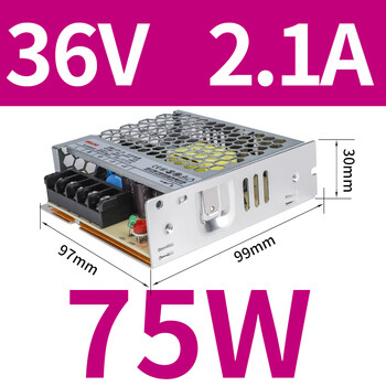 Delixi electric delixi dc switching power supply 5v transformer 220 to 24 monitoring 12 volt w0 high power 500w3a12v 75w/36v2.1a